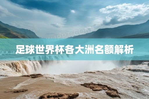 足球世界杯各大洲名额解析
