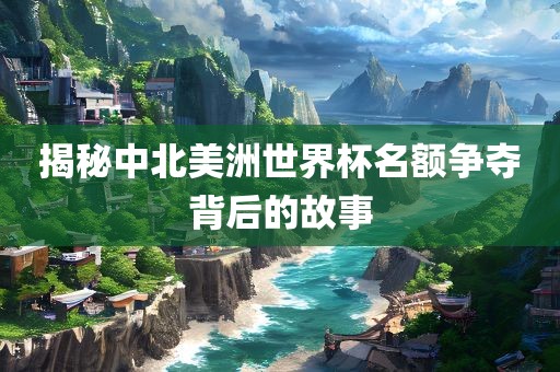 揭秘中北美洲世界杯名额争夺背后的故事