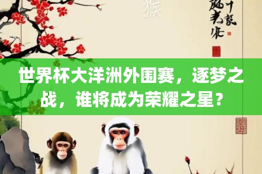世界杯大洋洲外围赛，逐梦之战，谁将成为荣耀之星？