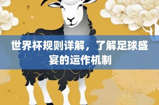 世界杯规则详解，了解足球盛宴的运作机制